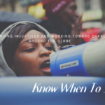 KNOW WHEN TO SPEAK
